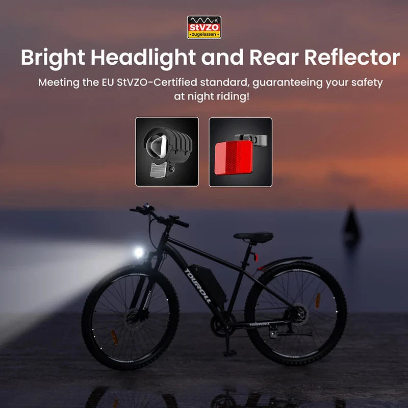 Touroll U2 Elektrijalgratas 48V 15Ah Touroll U2 Elektrijalgratas 48V 15Ah